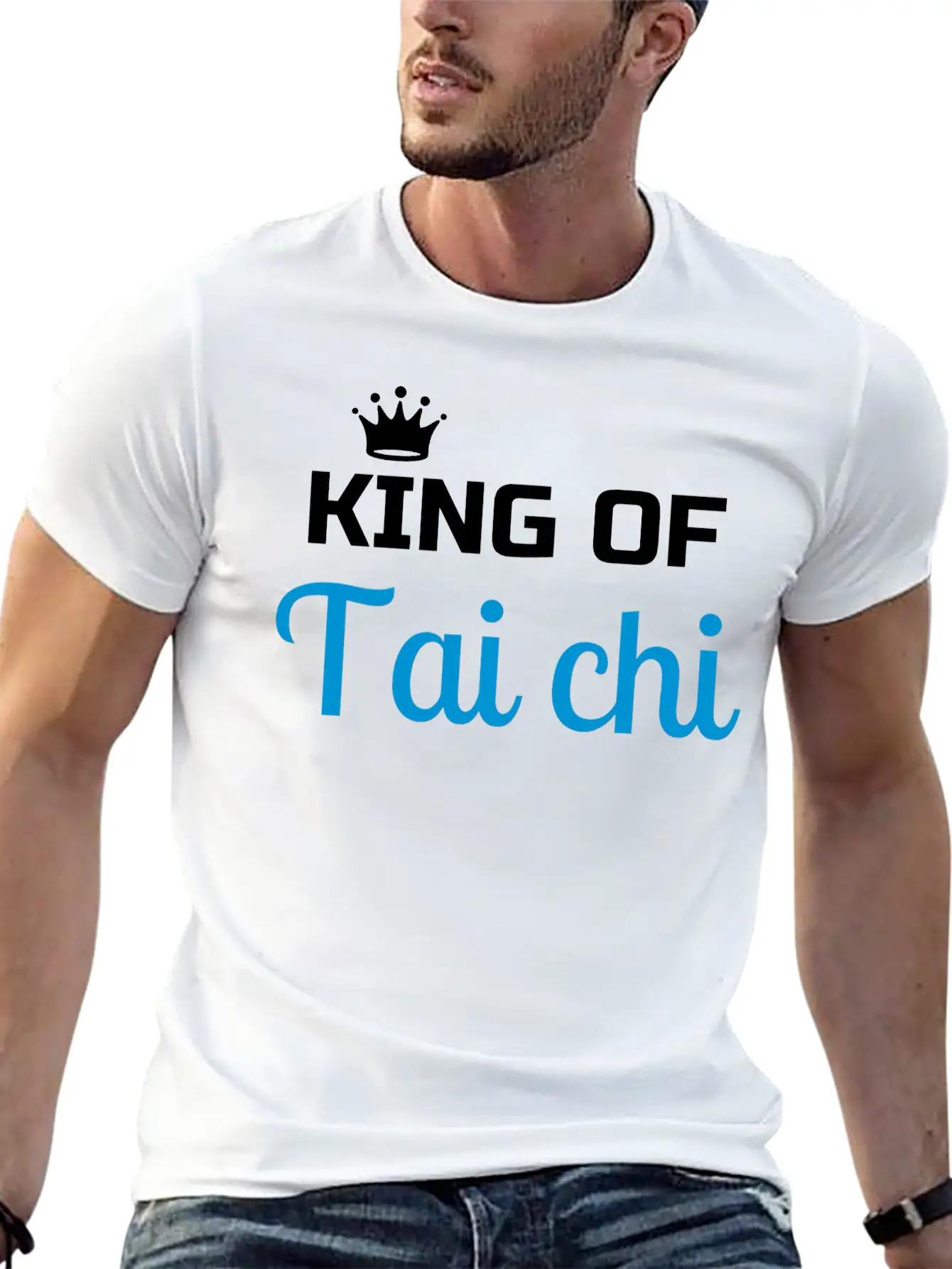 Taijiquan Tai-Chi Taichi Tai Chi Chuan Unisex Short Sleeve Soft Cotton T-Shirt – Casual Everyday Wear