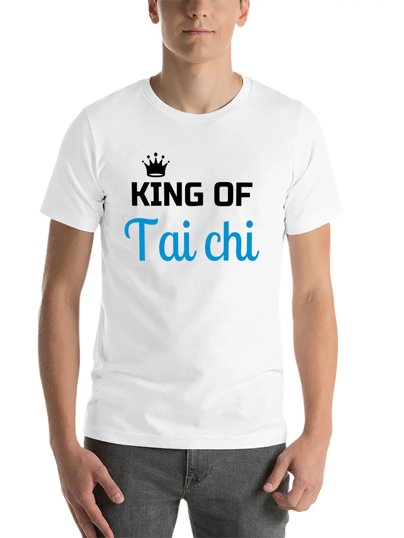Taijiquan Tai-Chi Taichi Tai Chi Chuan Unisex Short Sleeve Soft Cotton T-Shirt – Casual Everyday Wear