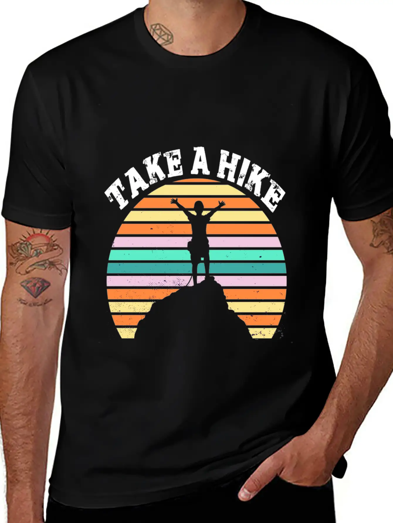 Take A Hike Basic Graphic T-Shirt – Daily Comfort In Soft Cotton