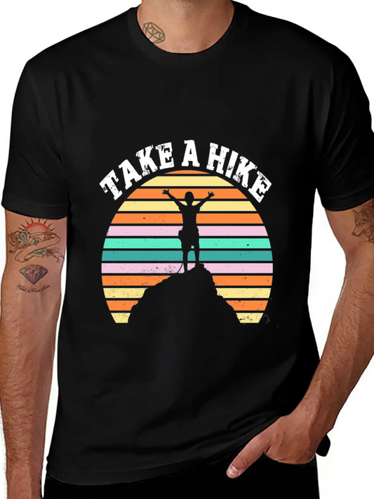 Take A Hike Basic Graphic T-Shirt – Daily Comfort In Soft Cotton