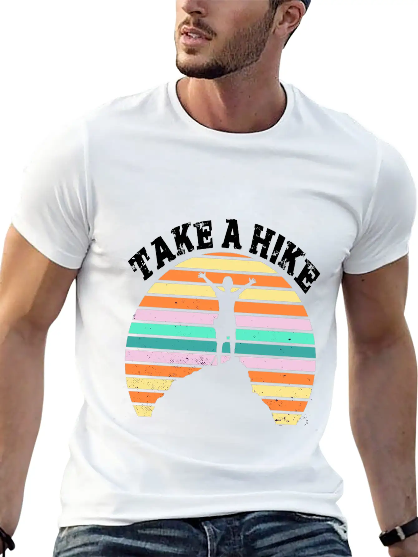 Take A Hike Basic Graphic T-Shirt – Daily Comfort In Soft Cotton