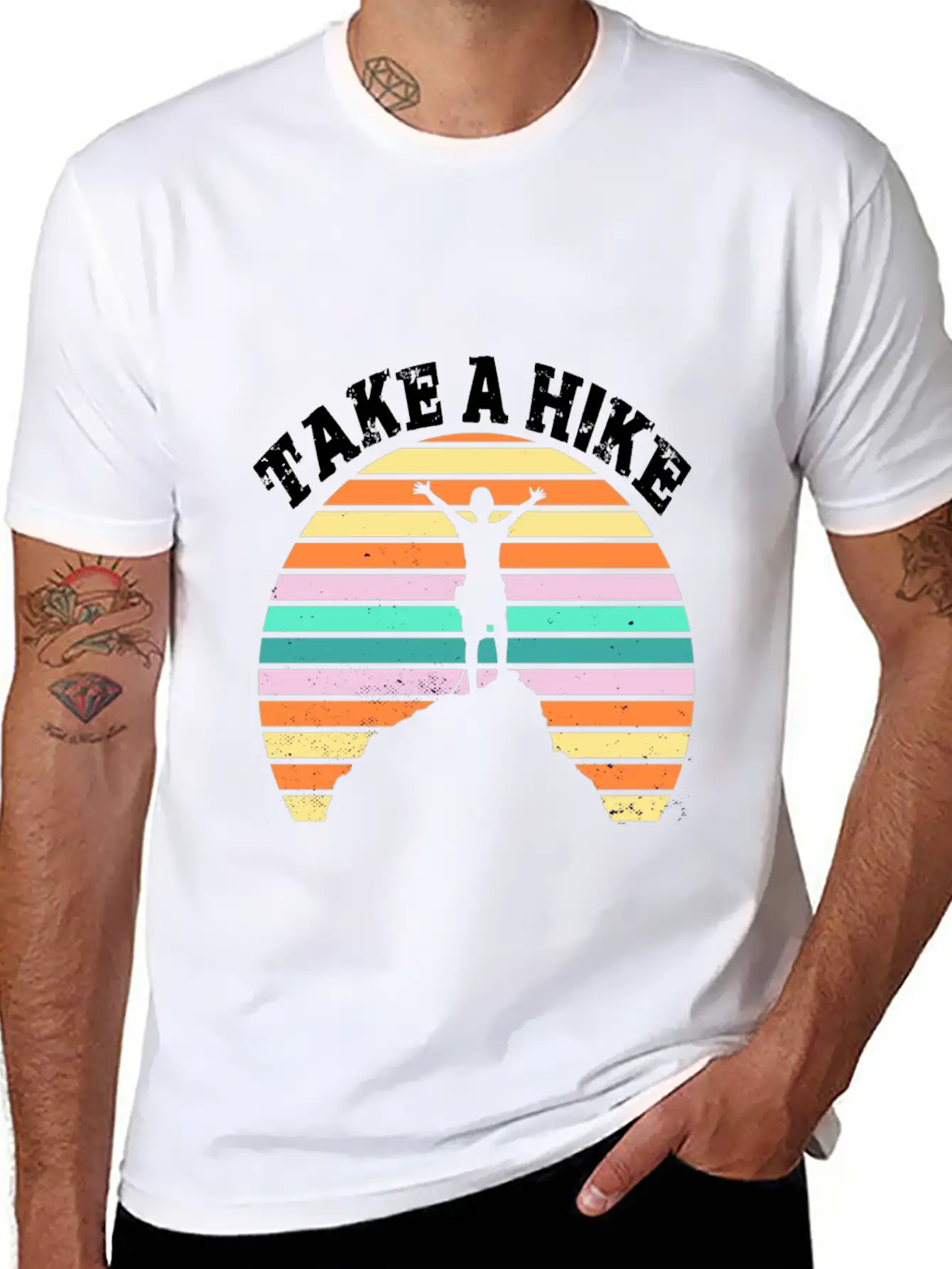 Take A Hike Basic Graphic T-Shirt – Daily Comfort In Soft Cotton