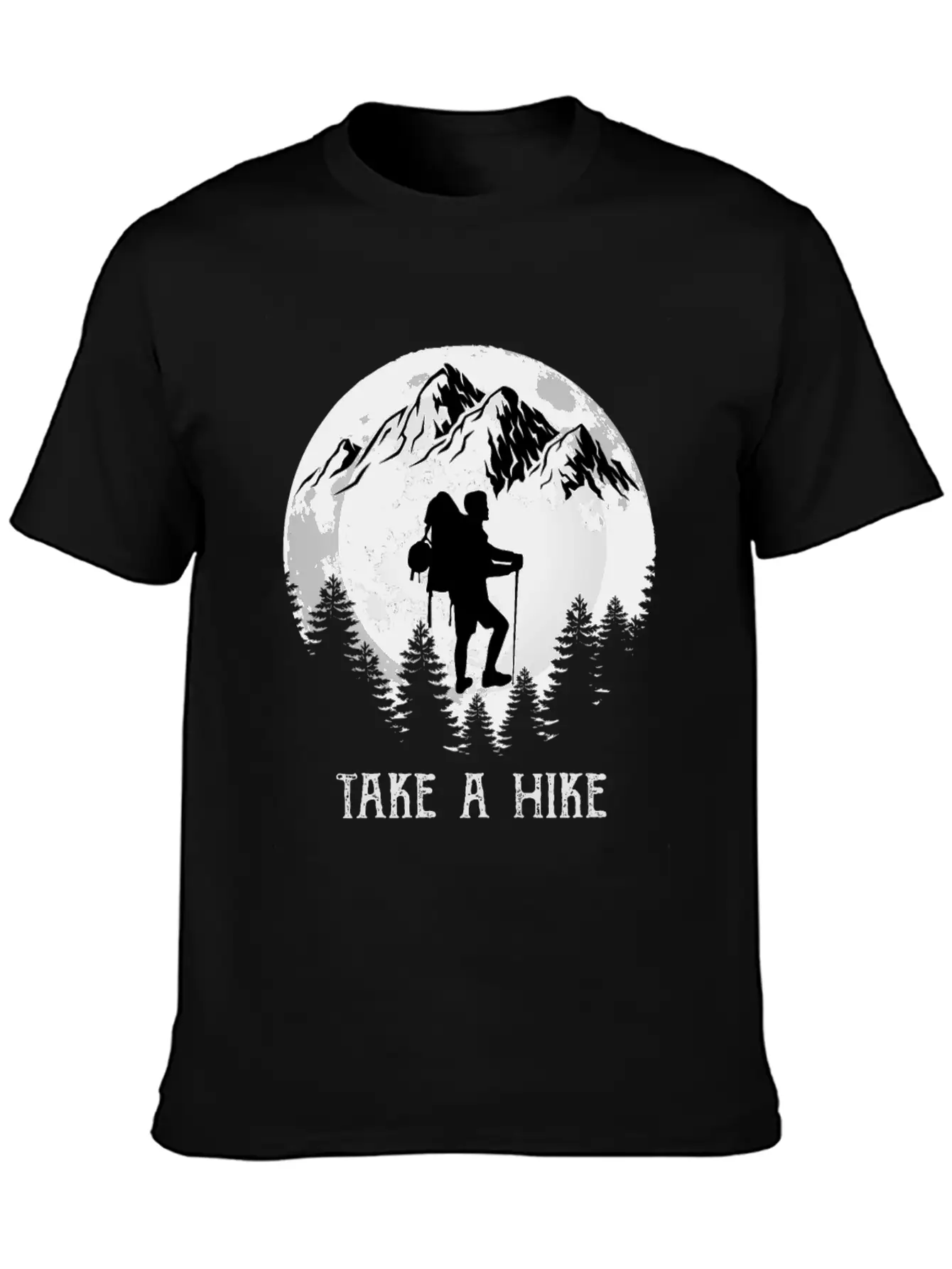 Take A Hike Wanderlust Hiking Comfortable Minimalist Graphic Tee – Summer Style Essential