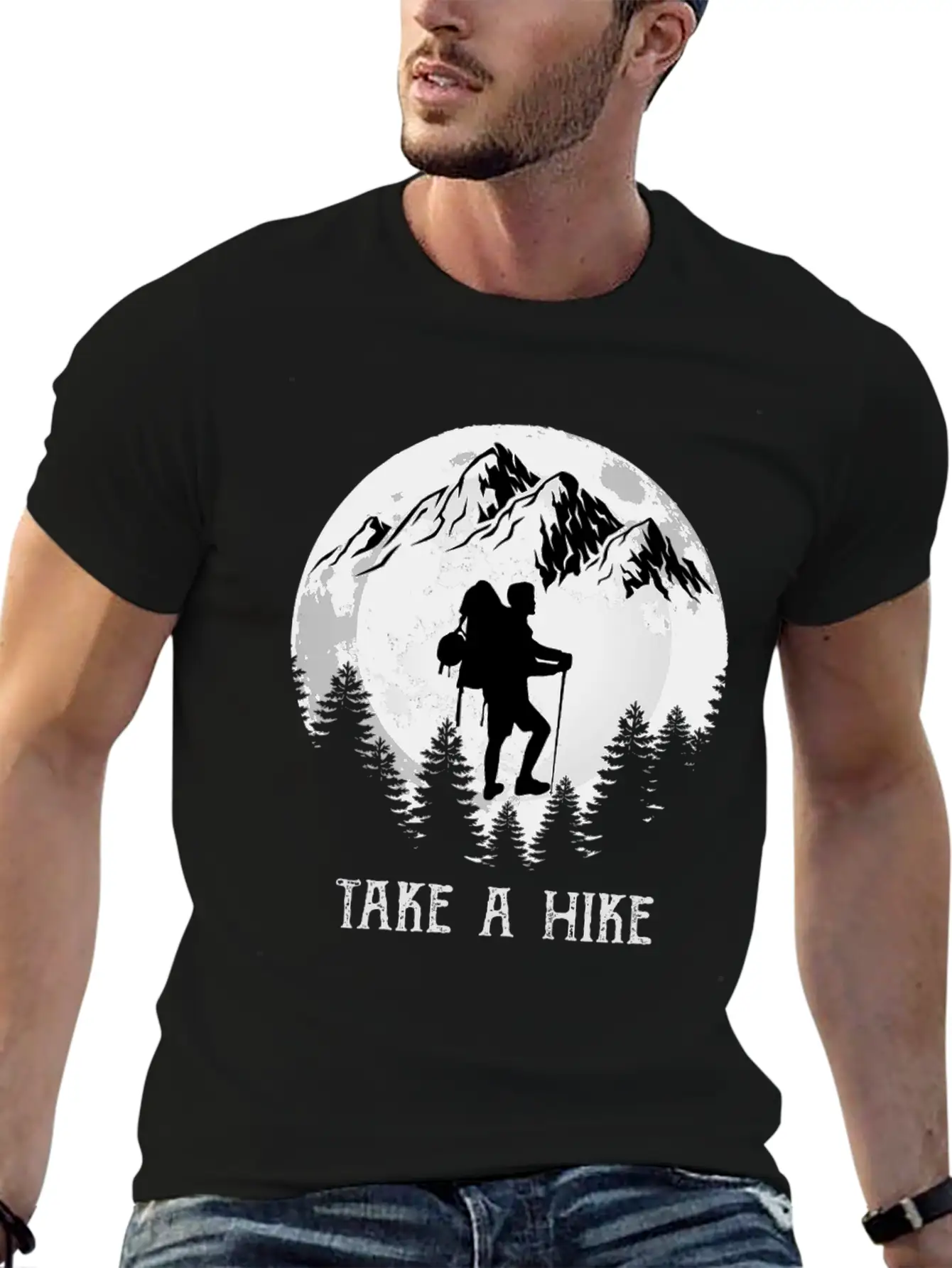 Take A Hike Wanderlust Hiking Comfortable Minimalist Graphic Tee – Summer Style Essential