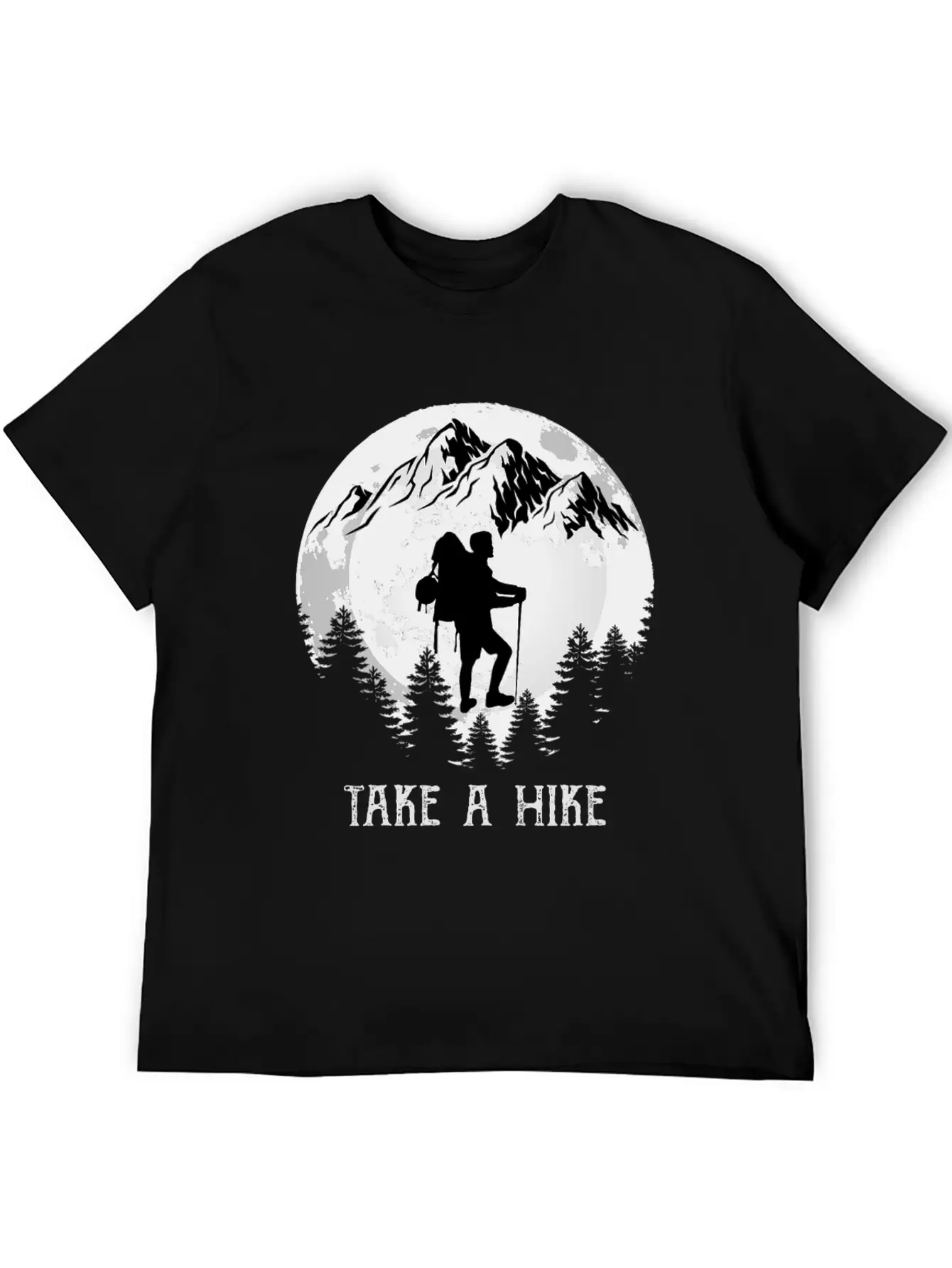Take A Hike Wanderlust Hiking Comfortable Minimalist Graphic Tee – Summer Style Essential