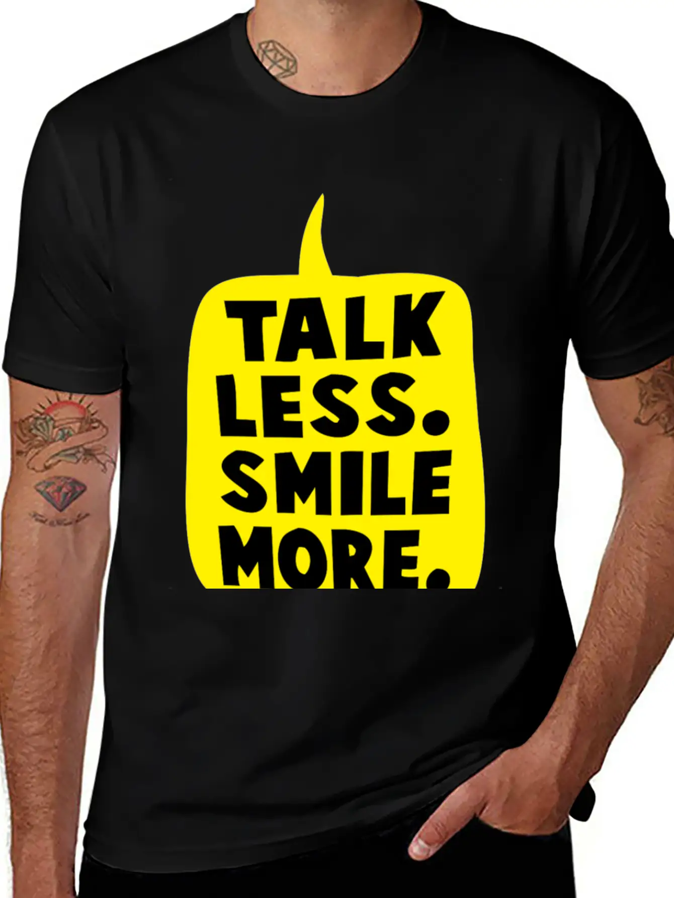 Talk Less Timeless Short Sleeve Tee – Comfy And Minimalist Design