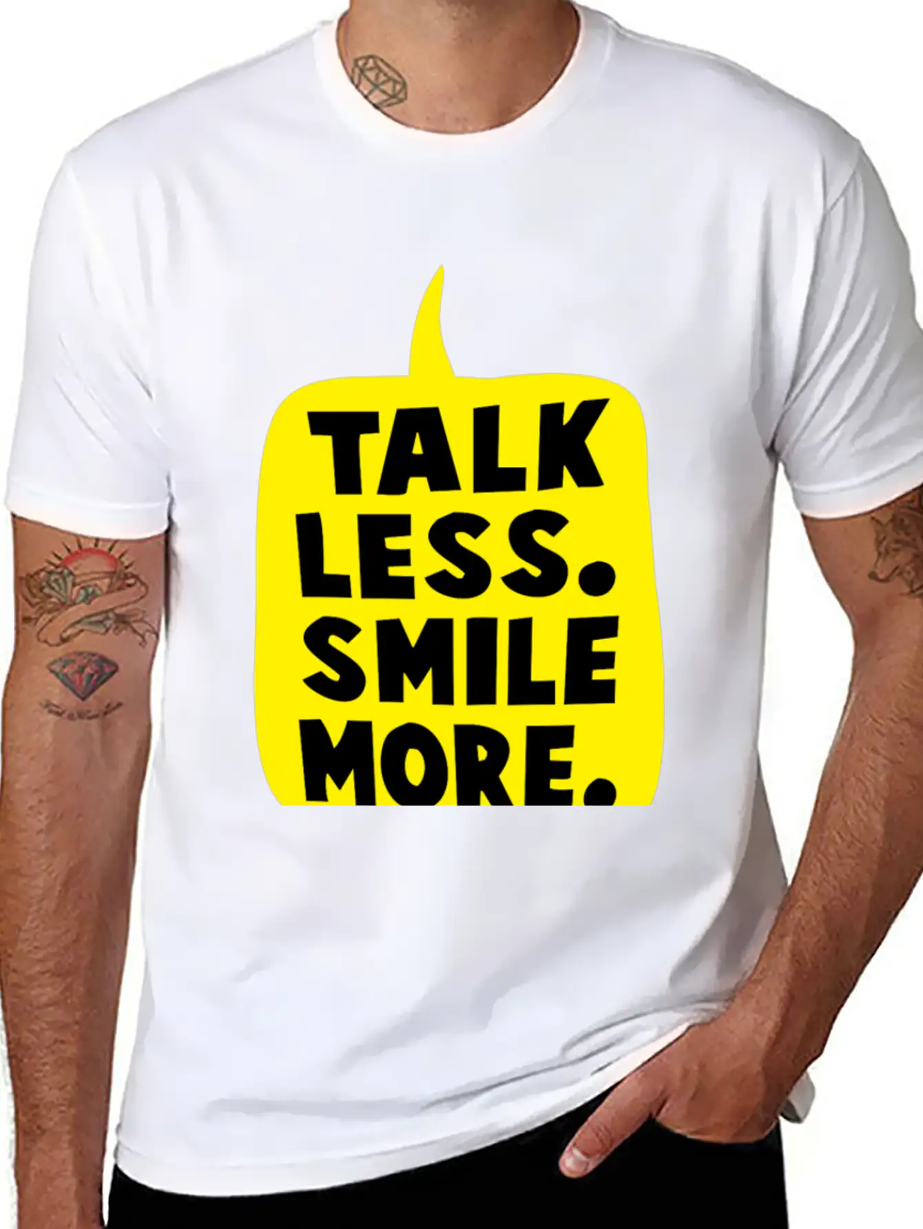Talk Less Timeless Short Sleeve Tee – Comfy And Minimalist Design