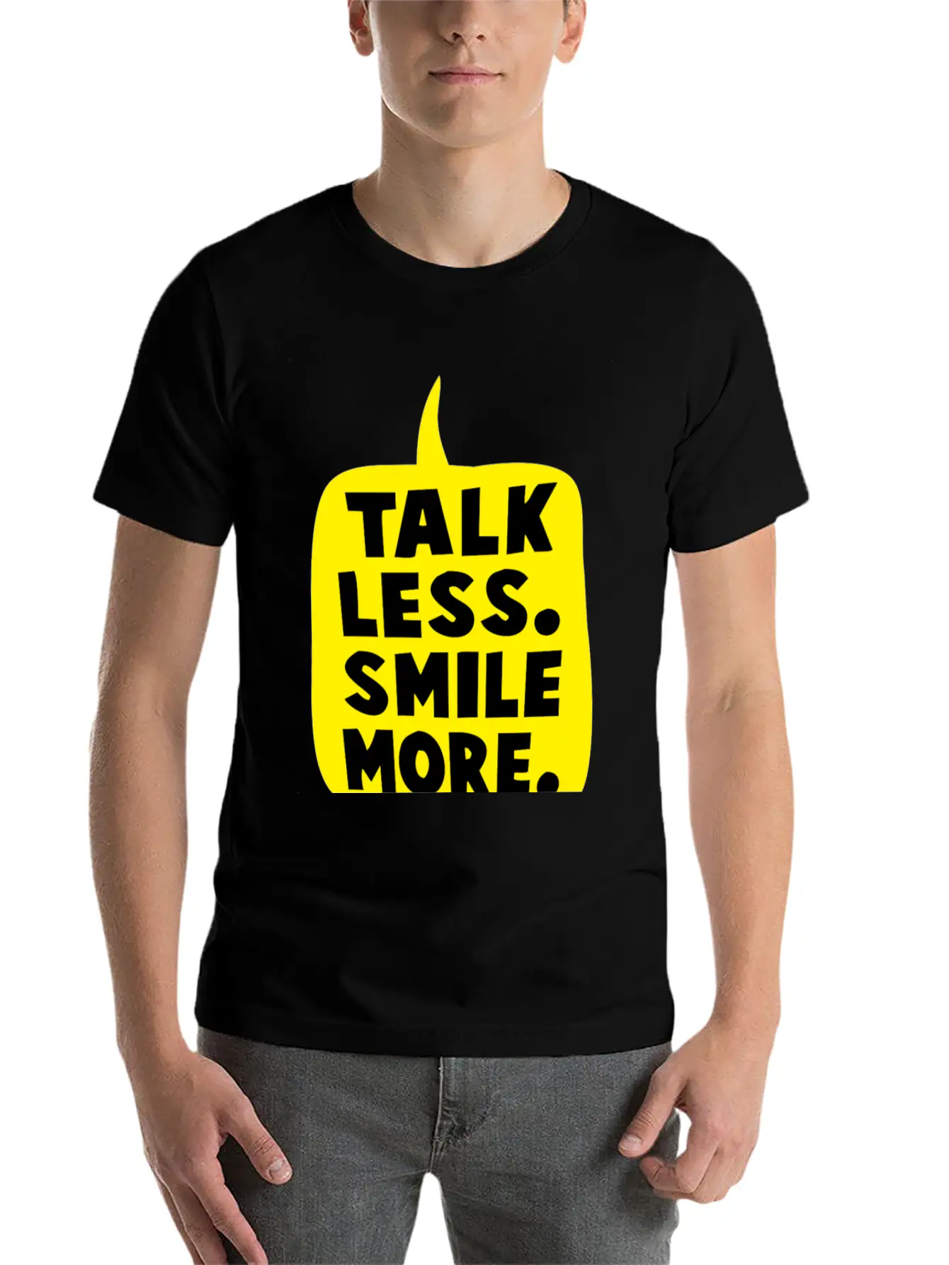 Talk Less Timeless Short Sleeve Tee – Comfy And Minimalist Design