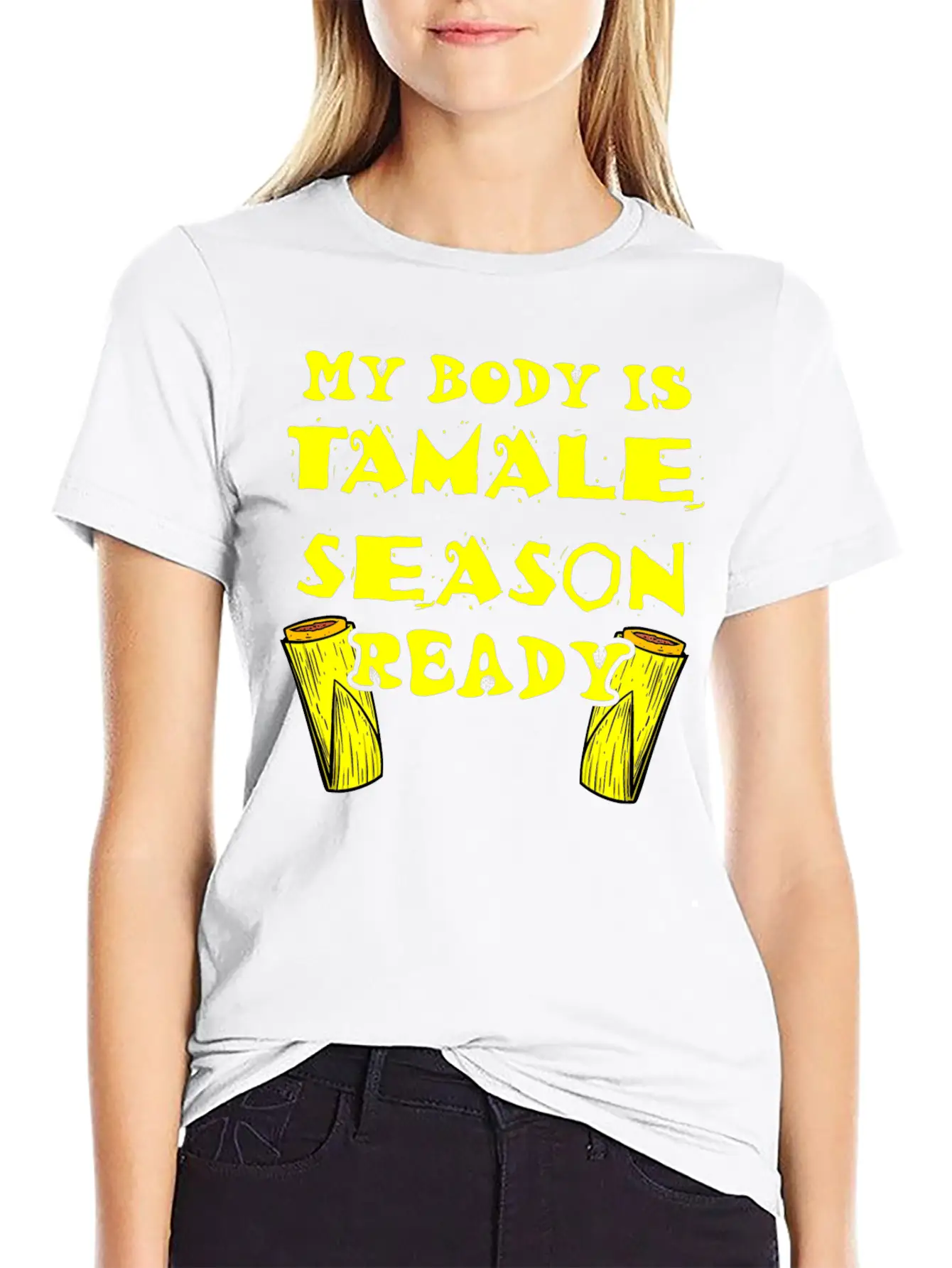 Tamale Season Unisex Short Sleeve Soft Cotton T-Shirt – Casual Everyday Wear