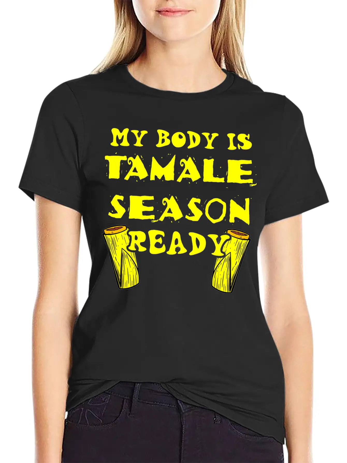 Tamale Season Unisex Short Sleeve Soft Cotton T-Shirt – Casual Everyday Wear