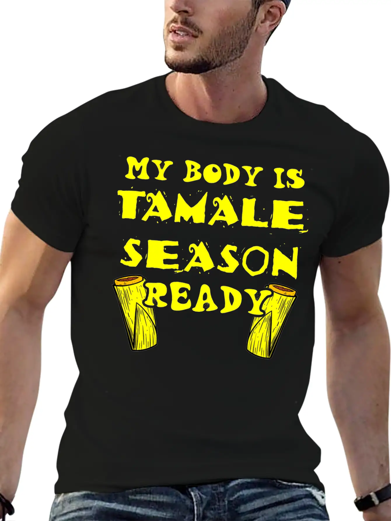 Tamale Season Unisex Short Sleeve Soft Cotton T-Shirt – Casual Everyday Wear