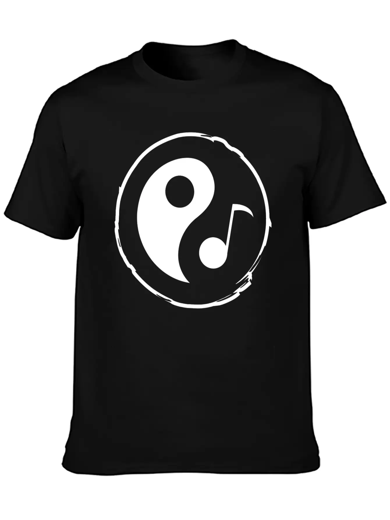 Tao Crypto Coin Icon Flat White Essential Unisex Summer Tee – Soft Cotton Casual Fit