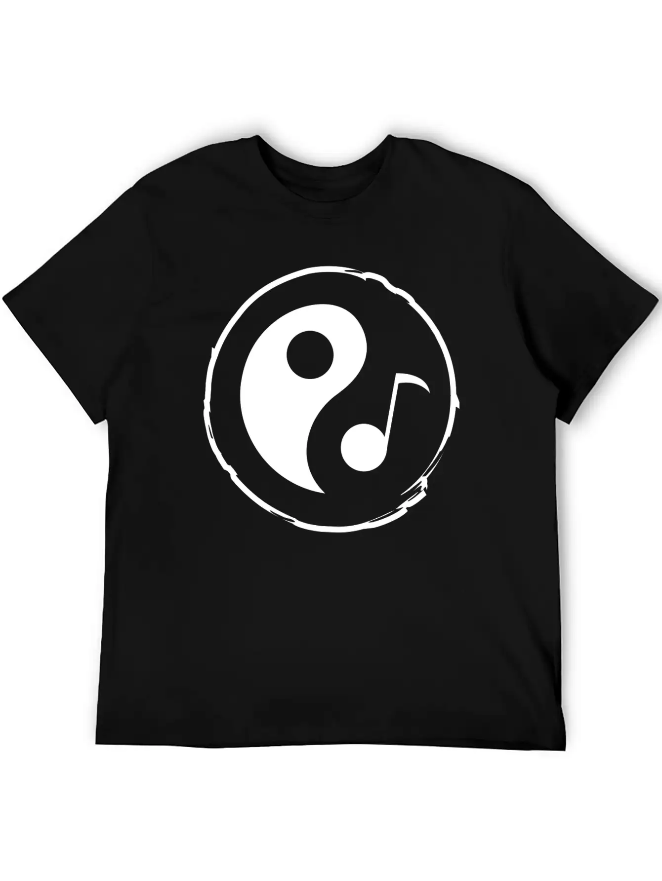 Tao Crypto Coin Icon Flat White Essential Unisex Summer Tee – Soft Cotton Casual Fit