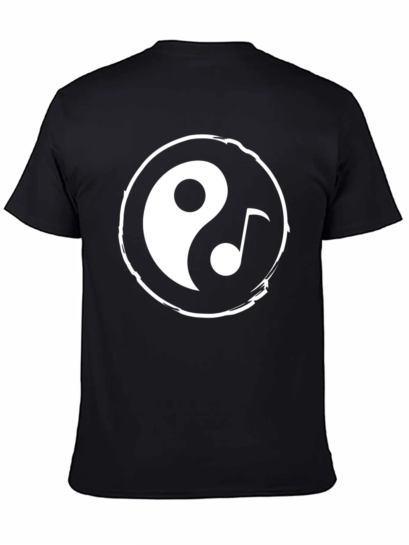 Tao Crypto Coin Icon Flat White Essential Unisex Summer Tee – Soft Cotton Casual Fit