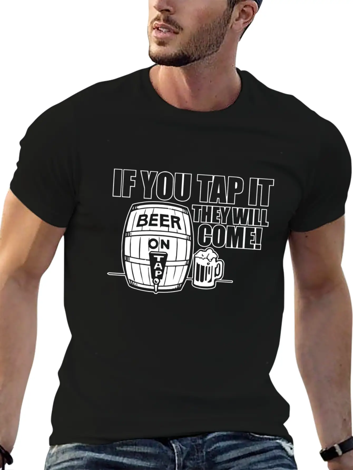 TAP COME Unisex Casual T-Shirt – Clean Design For Daily Comfort