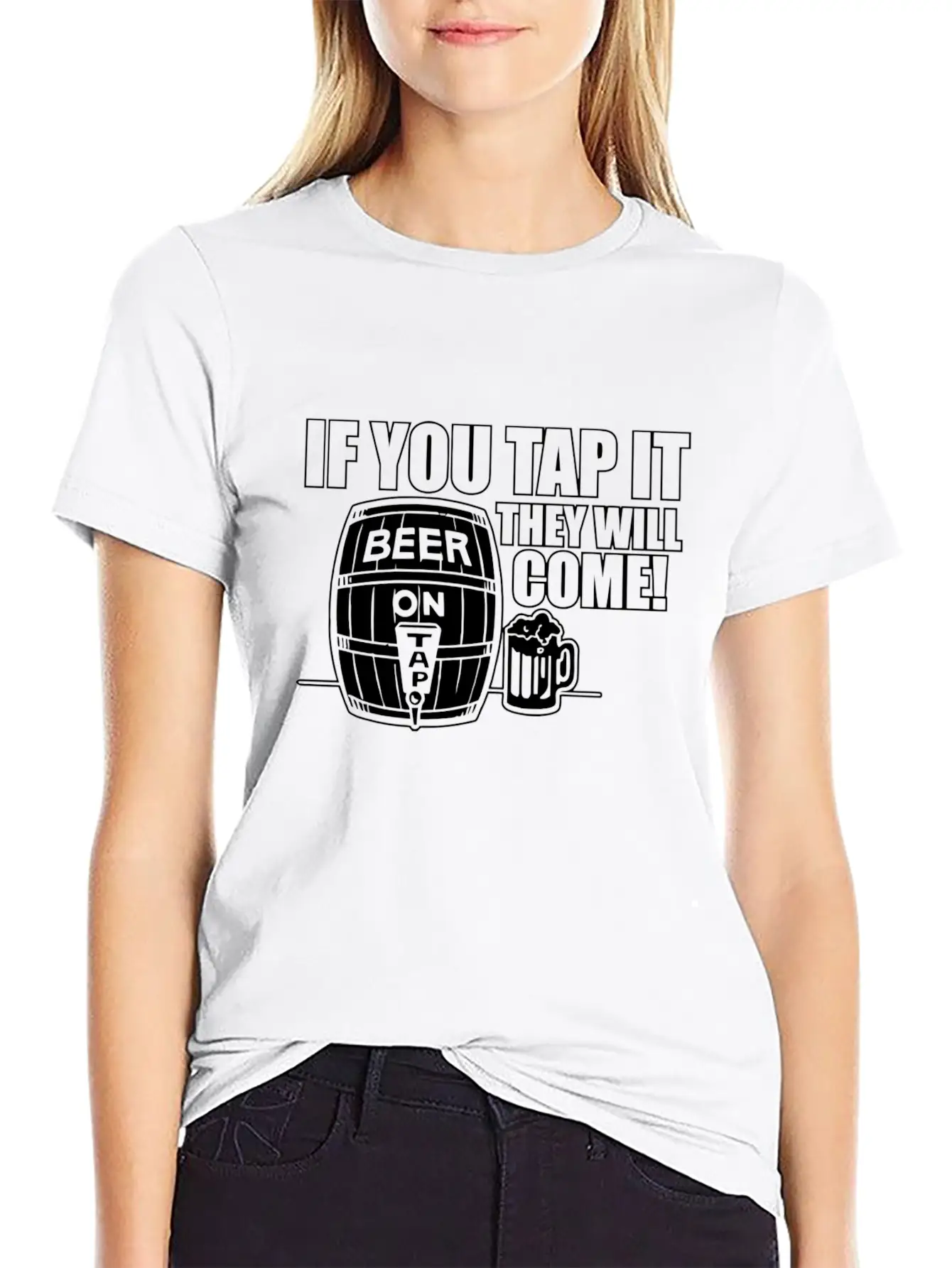TAP COME Unisex Casual T-Shirt – Clean Design For Daily Comfort