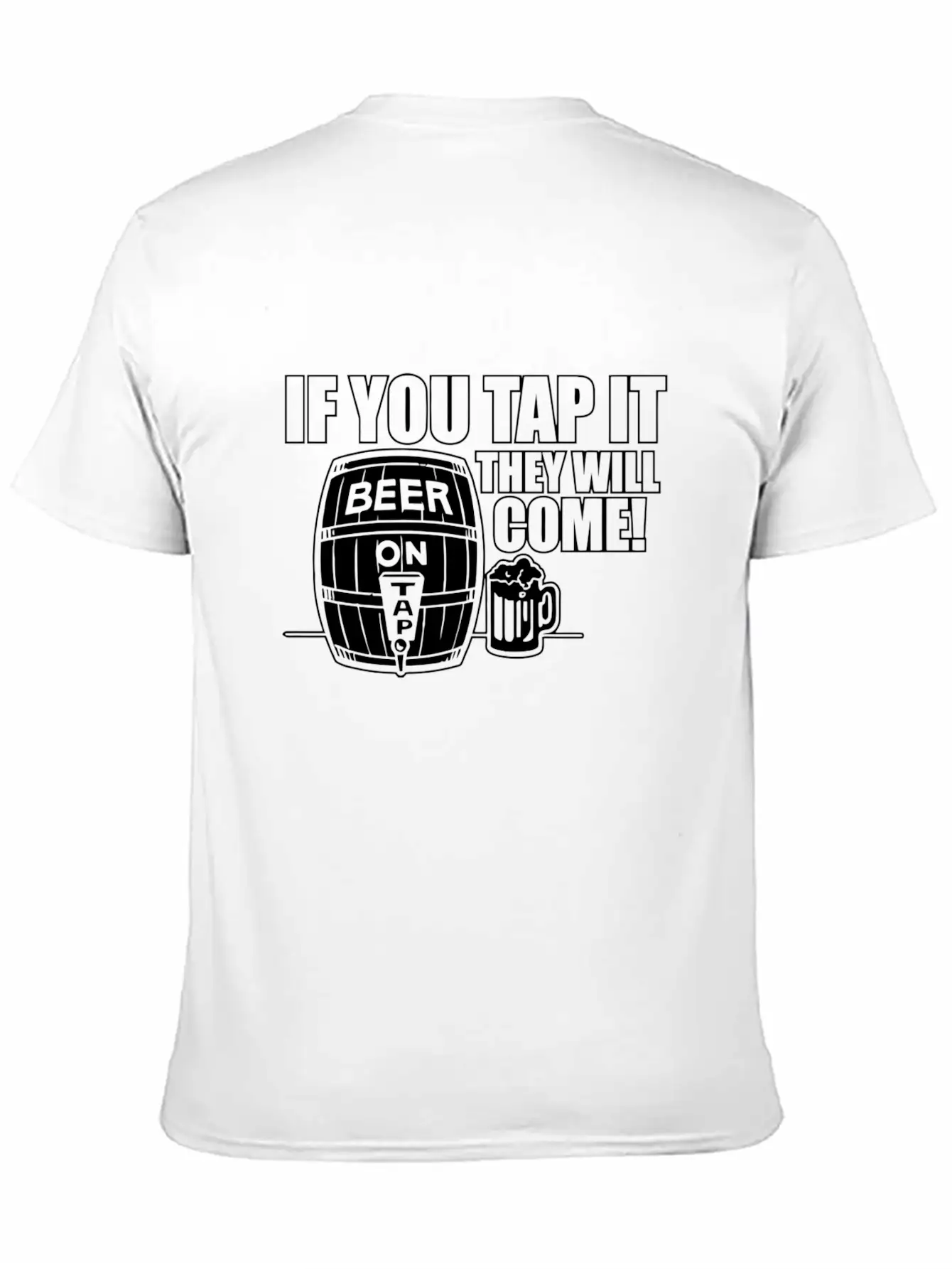 TAP COME Unisex Casual T-Shirt – Clean Design For Daily Comfort