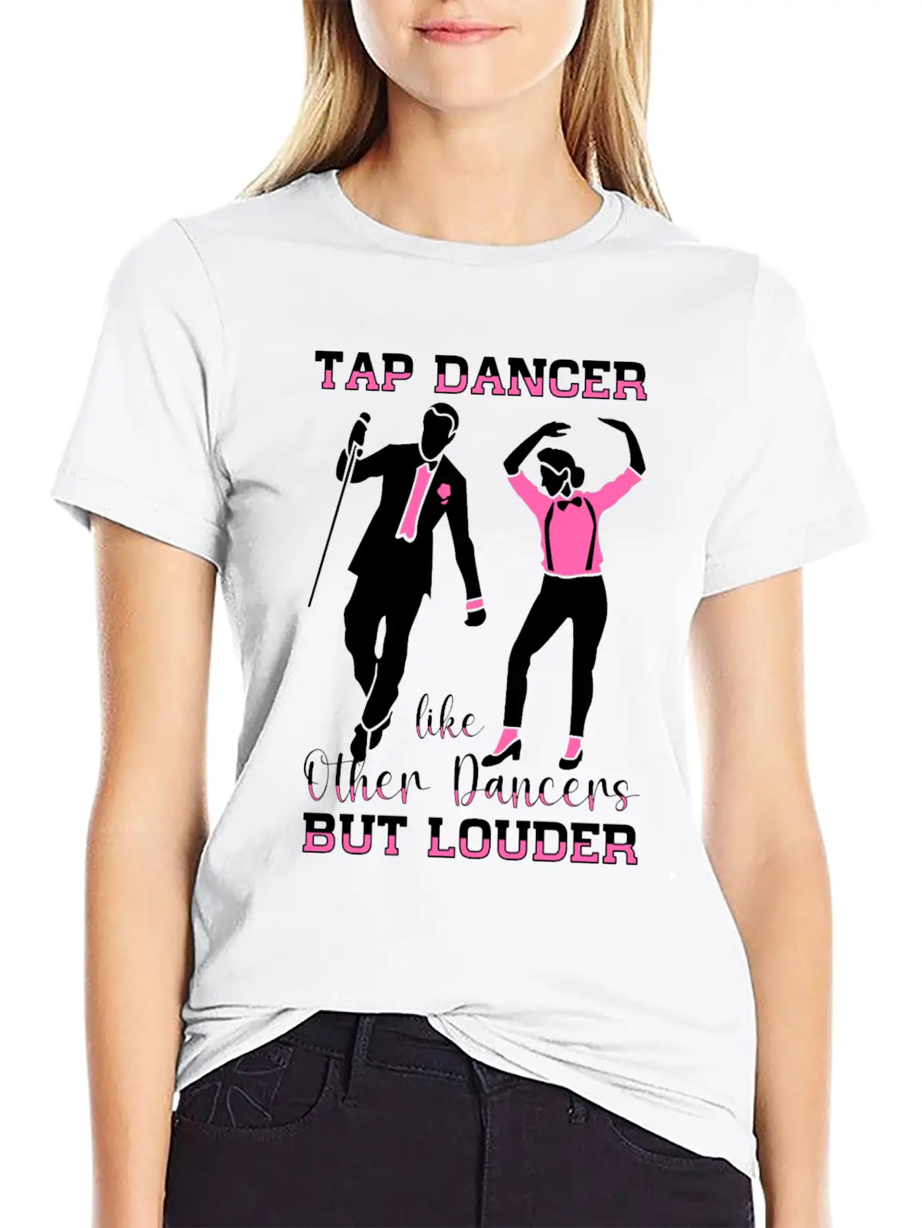 Tap Dancer Tap Dancing Shoes Tap Dance Teacher Basic Graphic T-Shirt – Daily Comfort In Soft Cotton