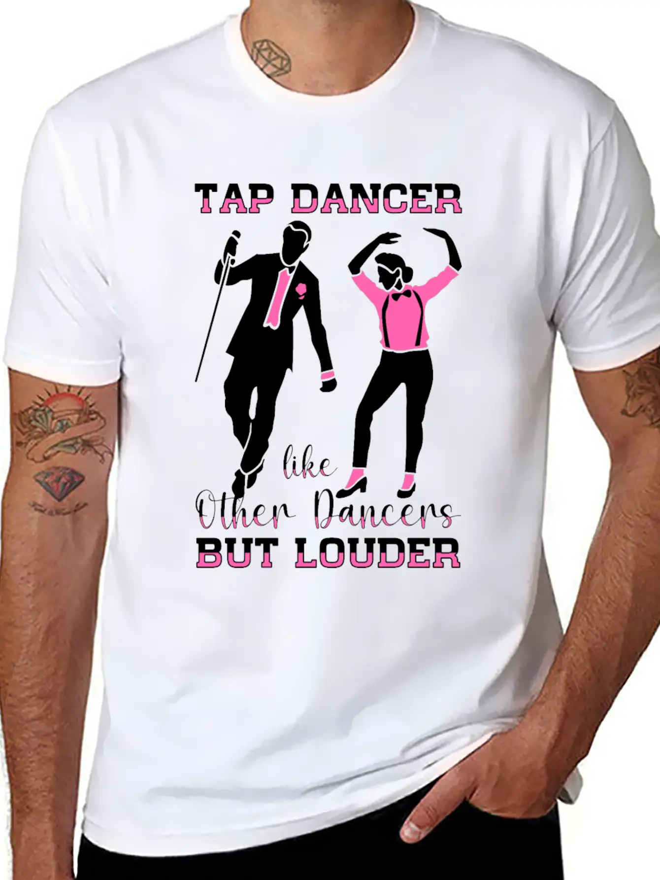Tap Dancer Tap Dancing Shoes Tap Dance Teacher Basic Graphic T-Shirt – Daily Comfort In Soft Cotton