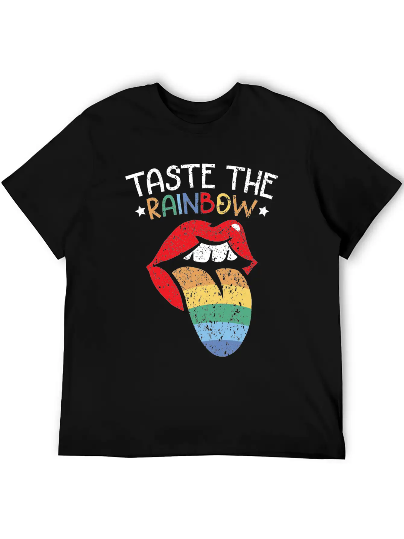 Taste The Rainbow Lover Rainbow Whisperer Stylish Everyday T-Shirt – Unisex Basic Cotton Tee