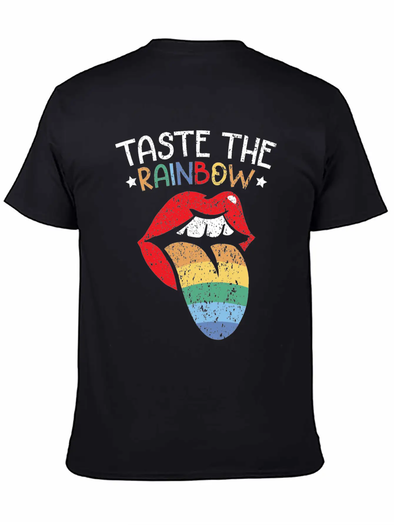 Taste The Rainbow Lover Rainbow Whisperer Stylish Everyday T-Shirt – Unisex Basic Cotton Tee