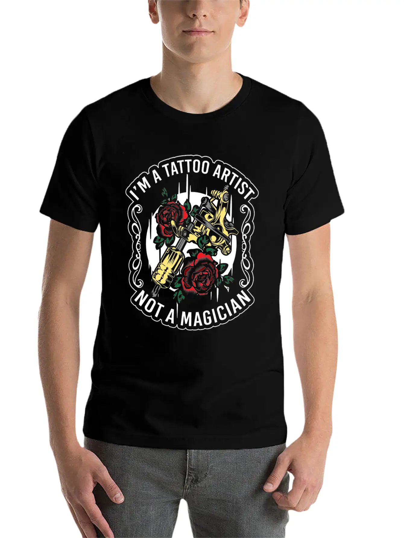Tattoo Ink Tattoo Parlor Basic Graphic T-Shirt – Daily Comfort In Soft Cotton