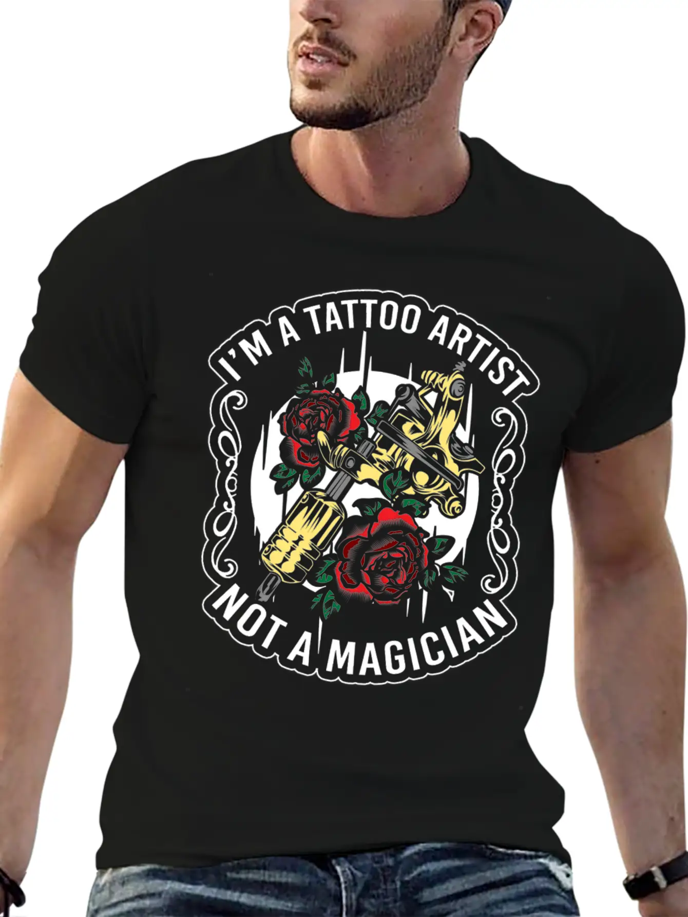 Tattoo Ink Tattoo Parlor Basic Graphic T-Shirt – Daily Comfort In Soft Cotton