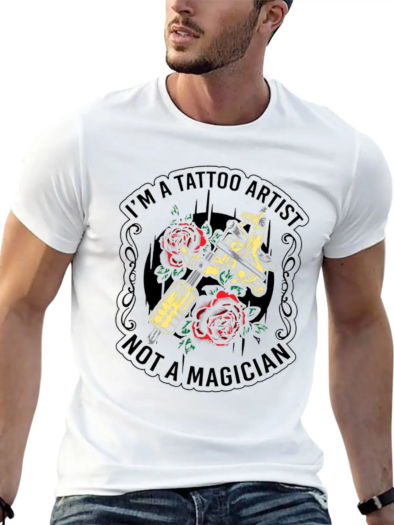 Tattoo Ink Tattoo Parlor Basic Graphic T-Shirt – Daily Comfort In Soft Cotton