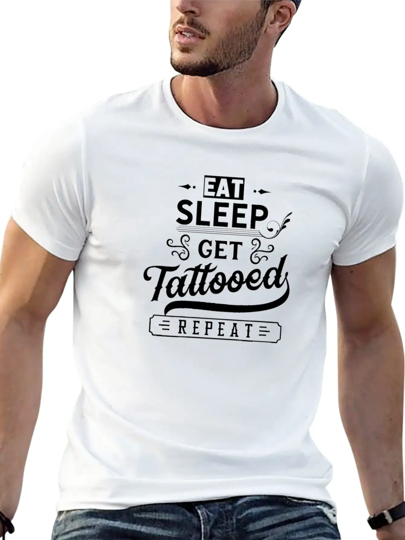 Tattoos Tattooed Tattoo Tattoo Artist Inked Essential Unisex Summer Tee – Soft Cotton Casual Fit