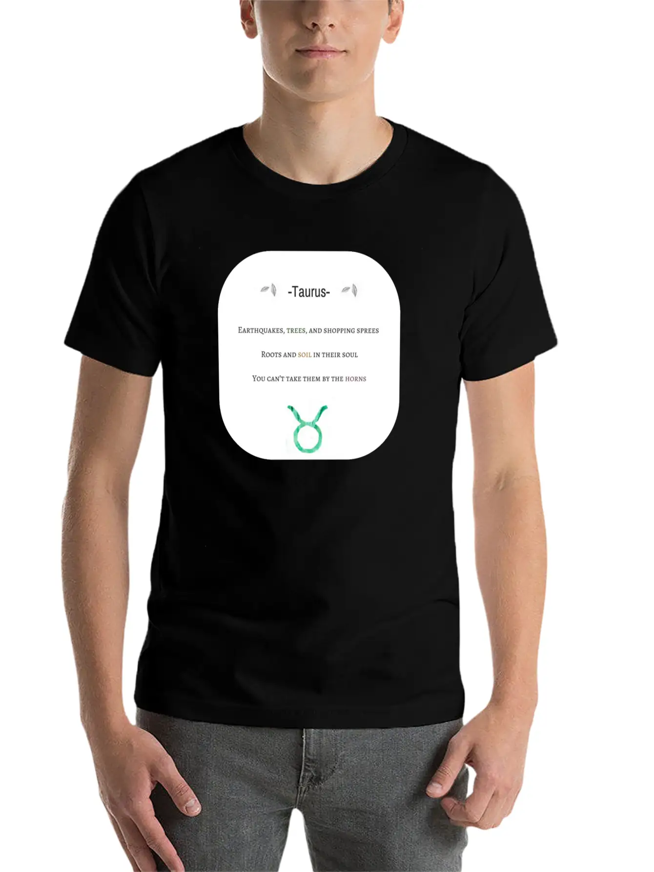 Taurus (Mug) Essential Unisex Summer Tee – Soft Cotton Casual Fit