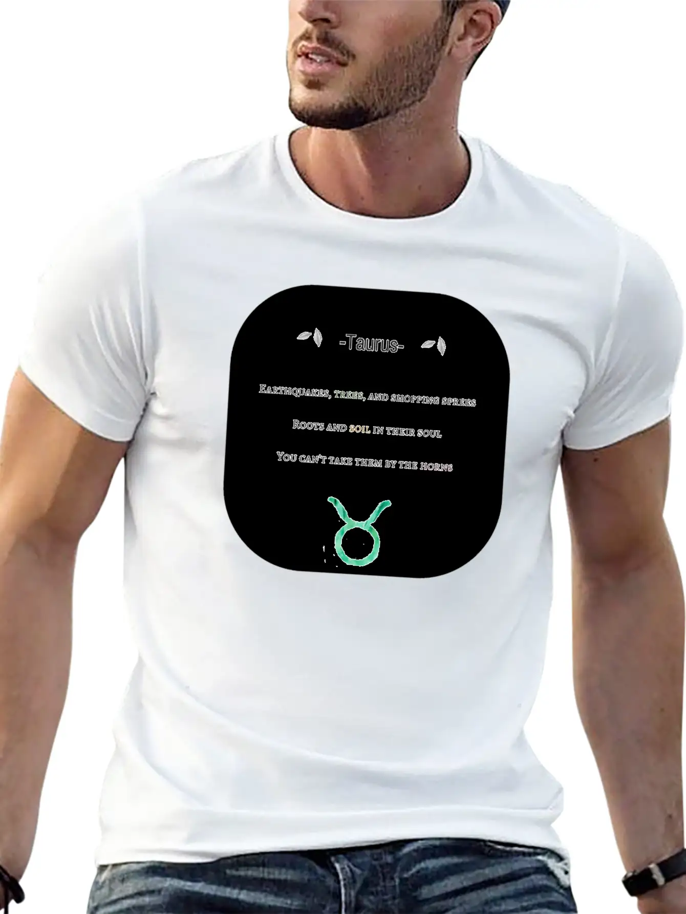 Taurus (Mug) Essential Unisex Summer Tee – Soft Cotton Casual Fit
