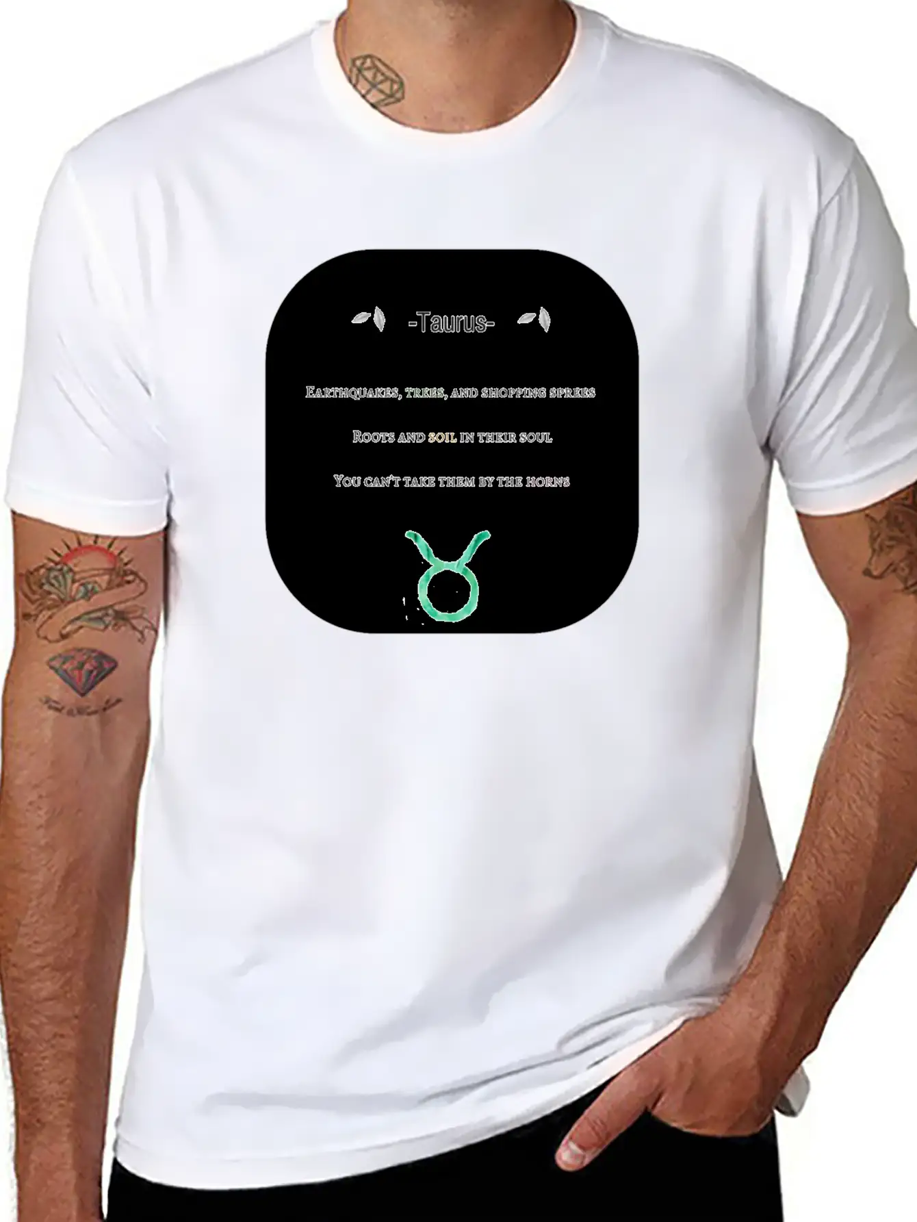 Taurus (Mug) Essential Unisex Summer Tee – Soft Cotton Casual Fit