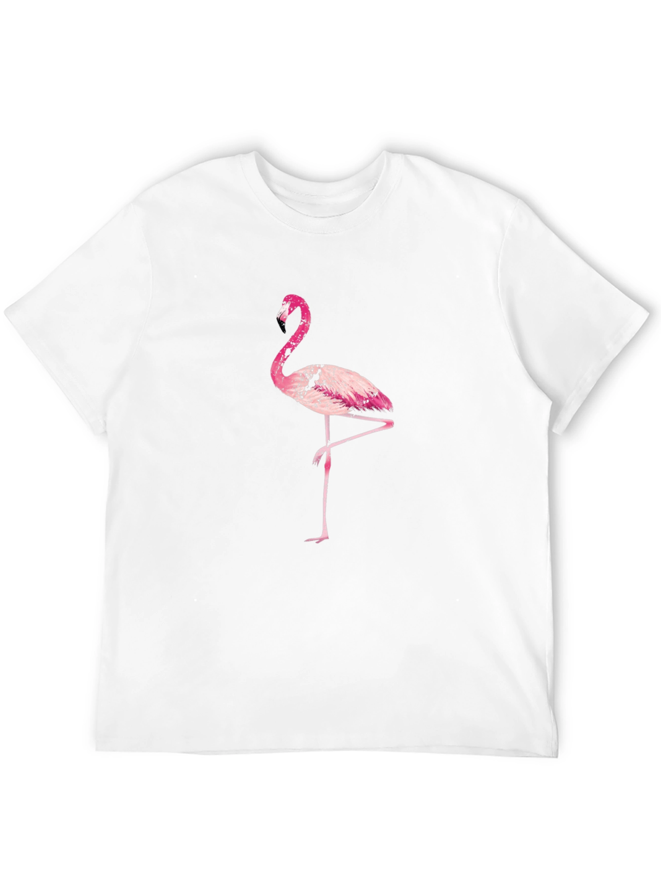 Pink Flamingo Graphic Tee - Casual Style