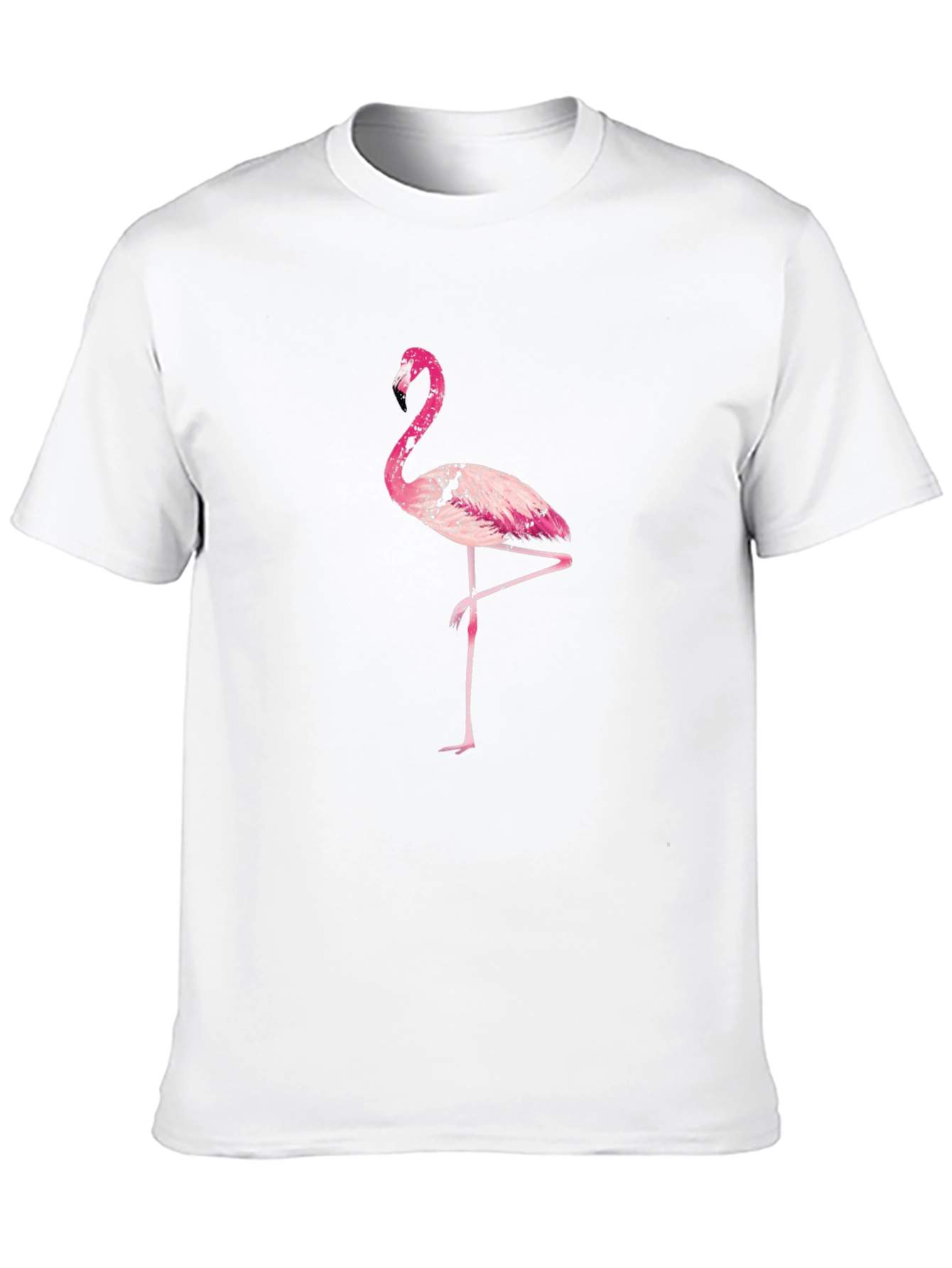 Pink Flamingo Graphic Tee - Casual Style
