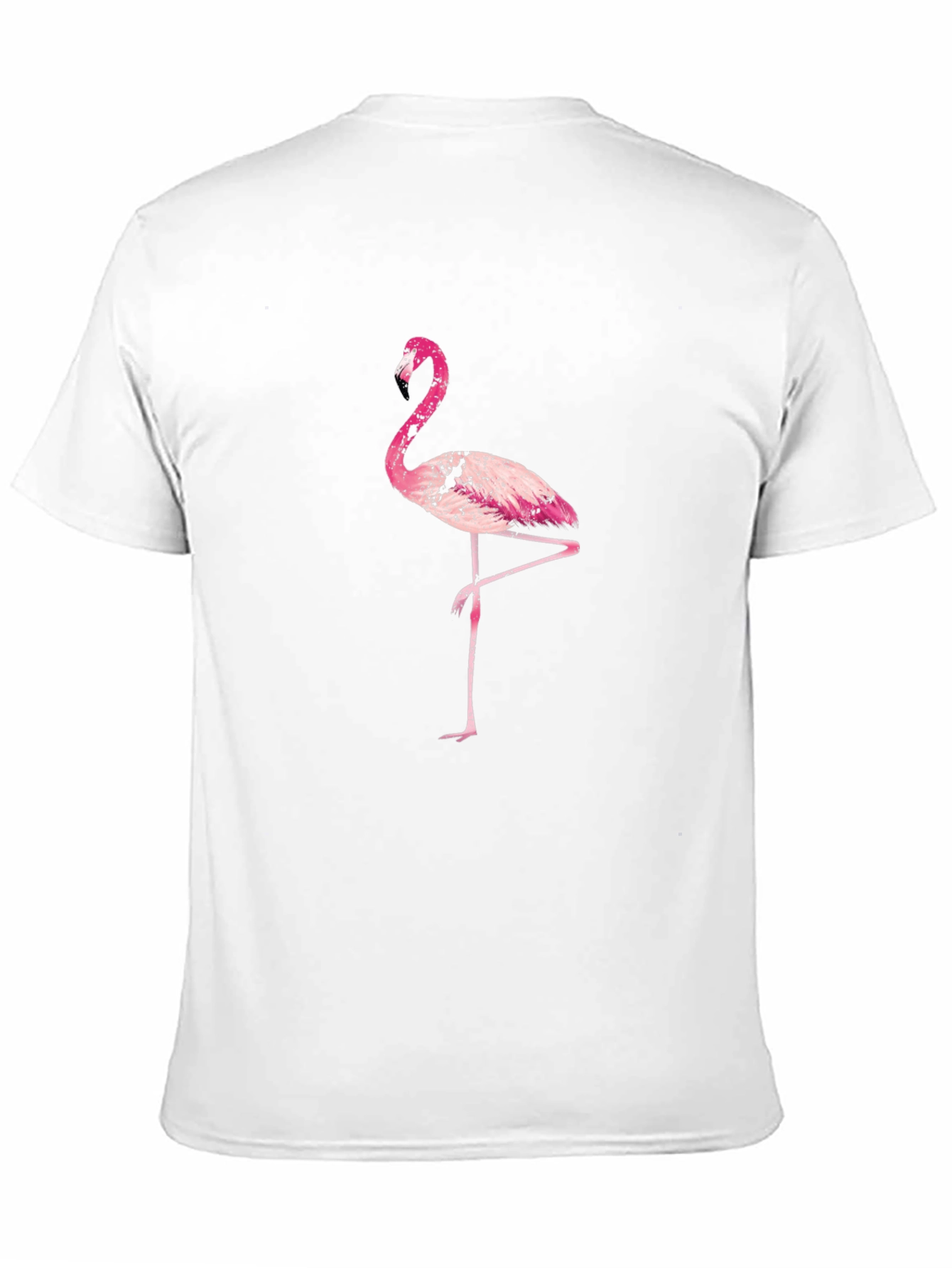 Pink Flamingo Graphic Tee - Casual Style