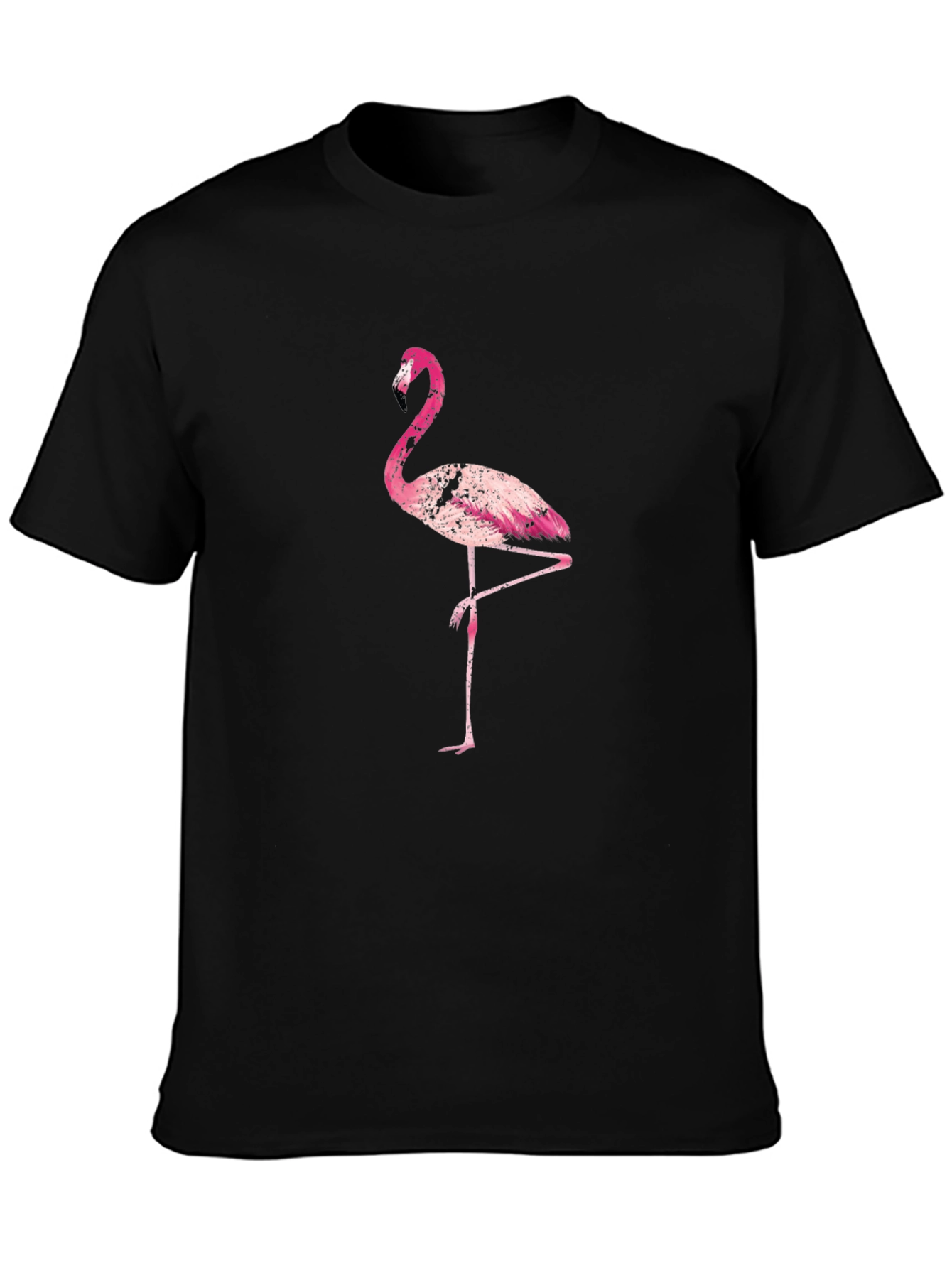 Pink Flamingo Graphic Tee - Casual Style