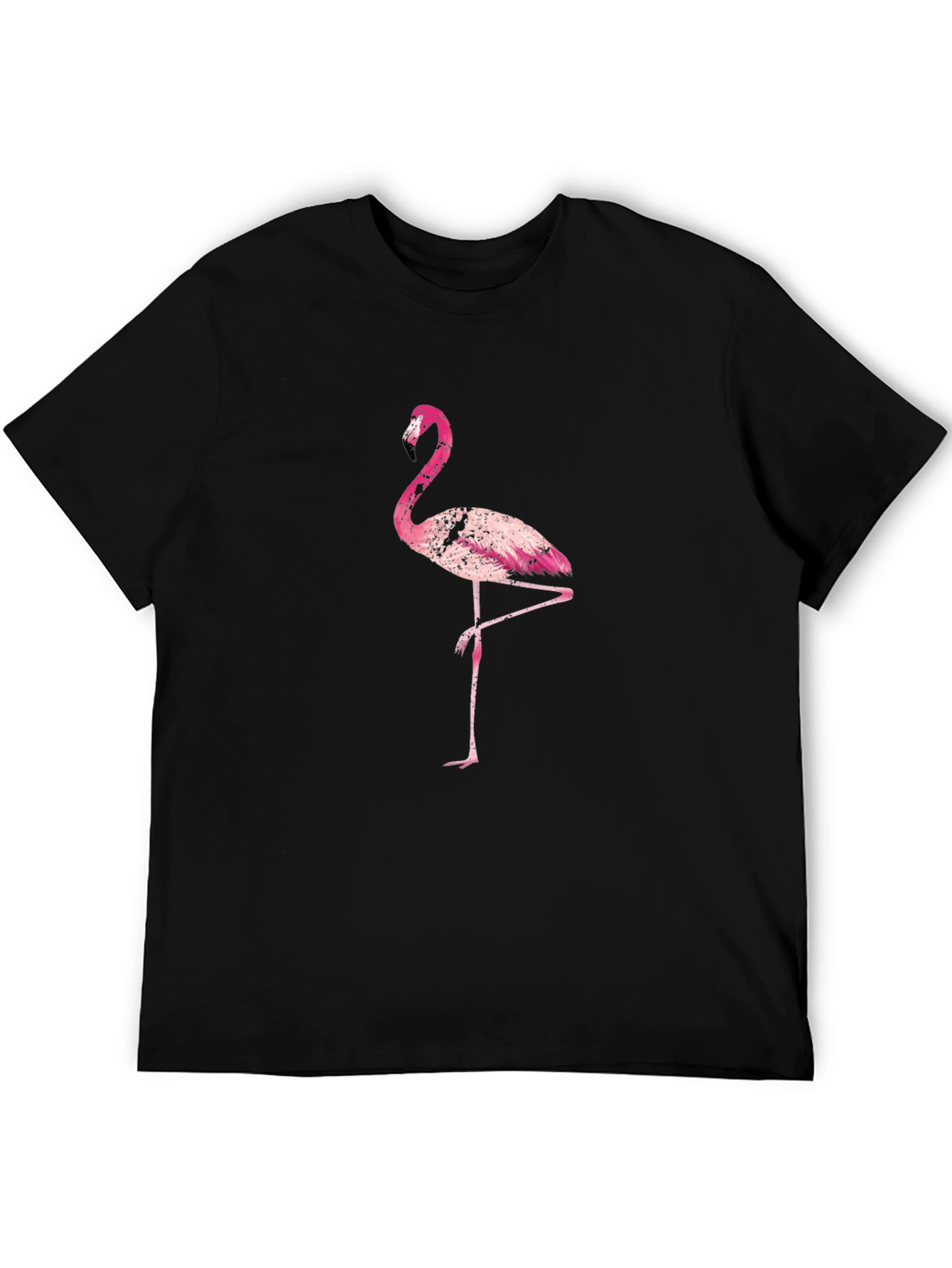 Pink Flamingo Graphic Tee - Casual Style