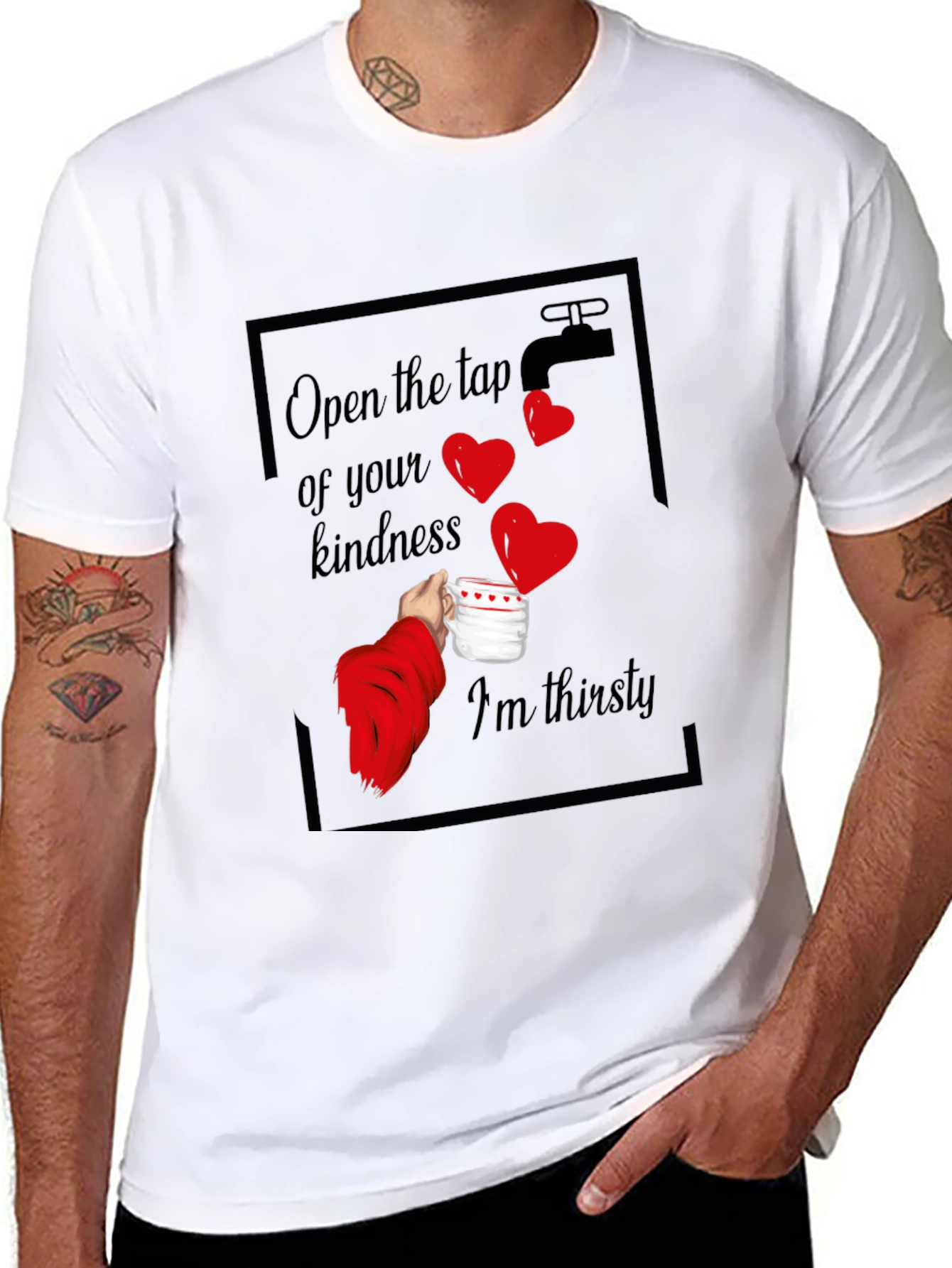Kindness Tap Graphic Tee