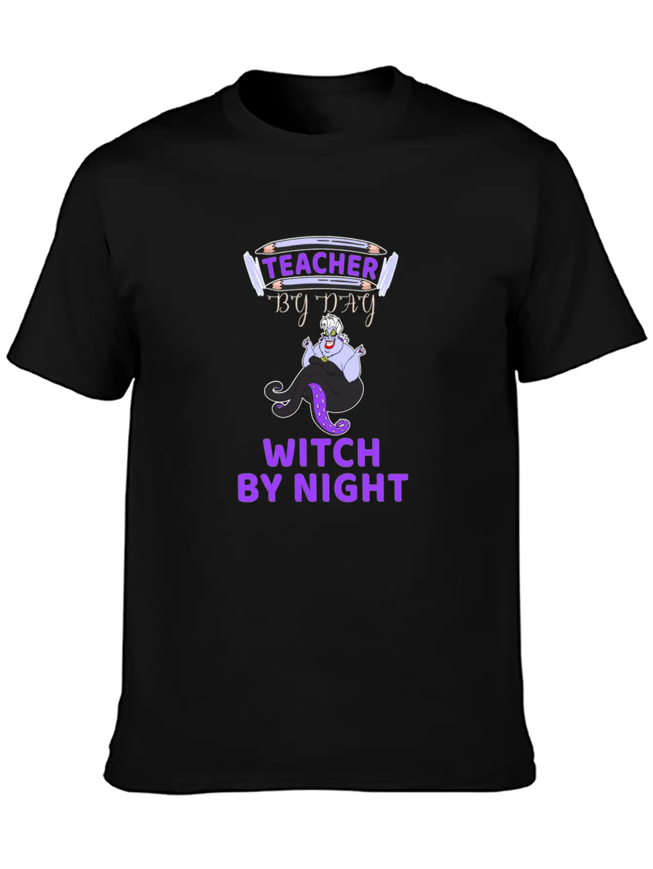Teacher Witch By Night Essential Unisex Summer Tee – Soft Cotton Casual Fit