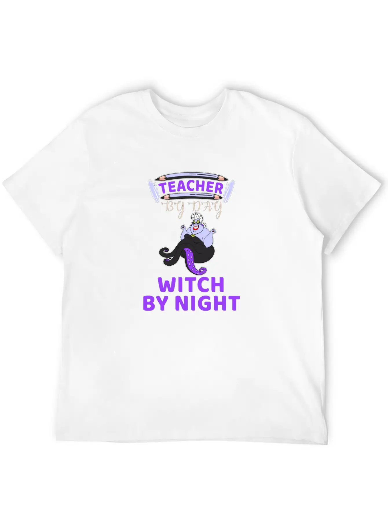 Teacher Witch By Night Essential Unisex Summer Tee – Soft Cotton Casual Fit