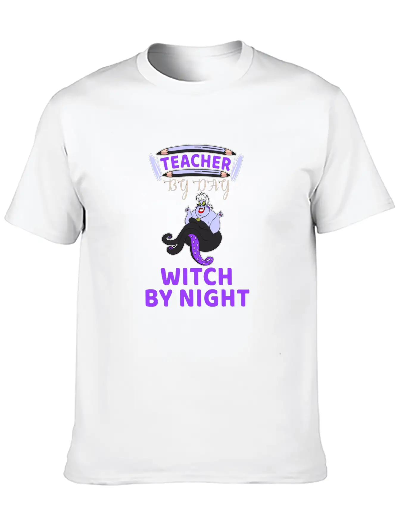 Teacher Witch By Night Essential Unisex Summer Tee – Soft Cotton Casual Fit