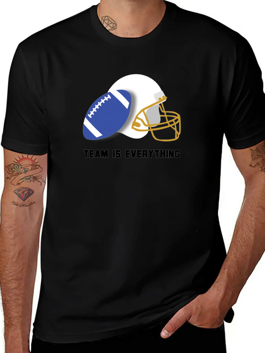 Team Is Everything Sport Training Timeless Short Sleeve Tee – Comfy And Minimalist Design