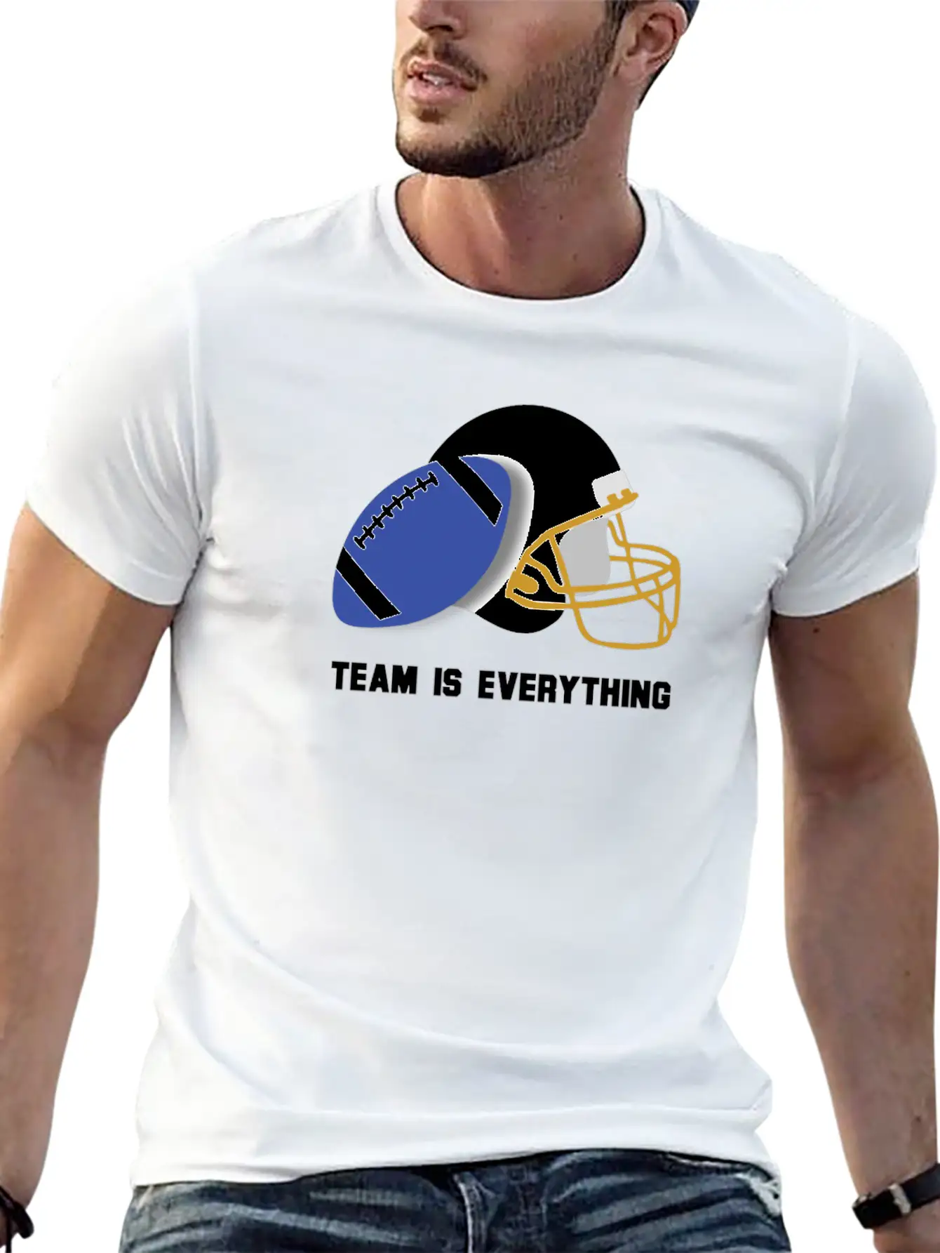Team Is Everything Sport Training Timeless Short Sleeve Tee – Comfy And Minimalist Design