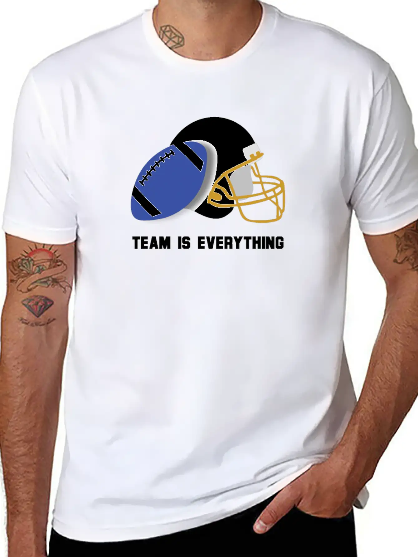 Team Is Everything Sport Training Timeless Short Sleeve Tee – Comfy And Minimalist Design