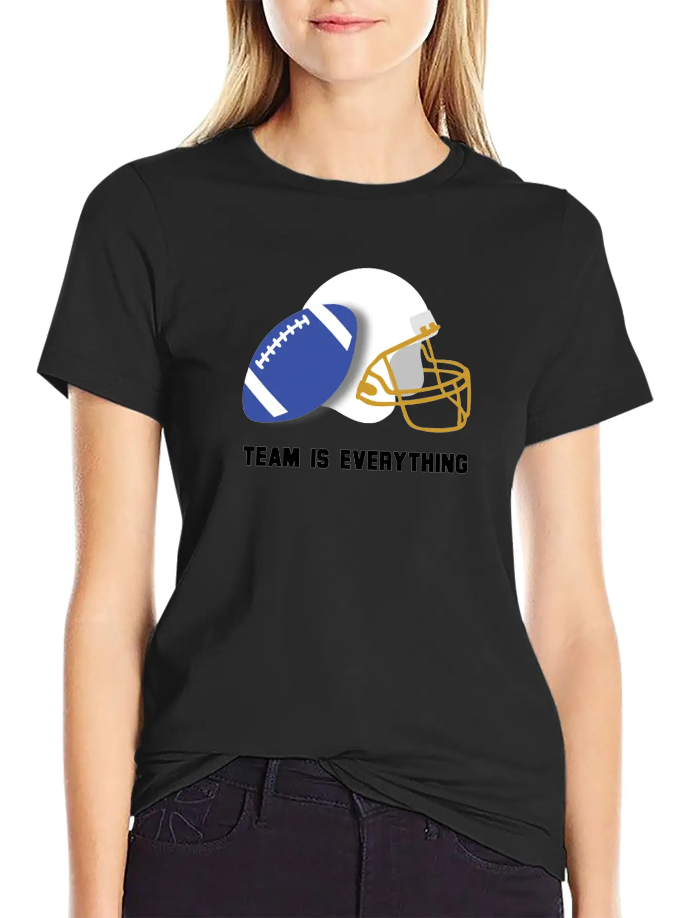 Team Is Everything Sport Training Timeless Short Sleeve Tee – Comfy And Minimalist Design