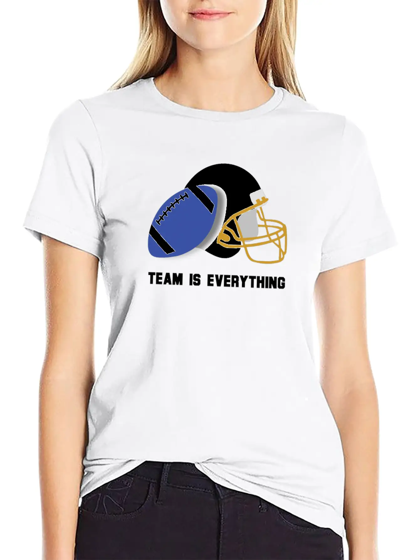 Team Is Everything Sport Training Timeless Short Sleeve Tee – Comfy And Minimalist Design