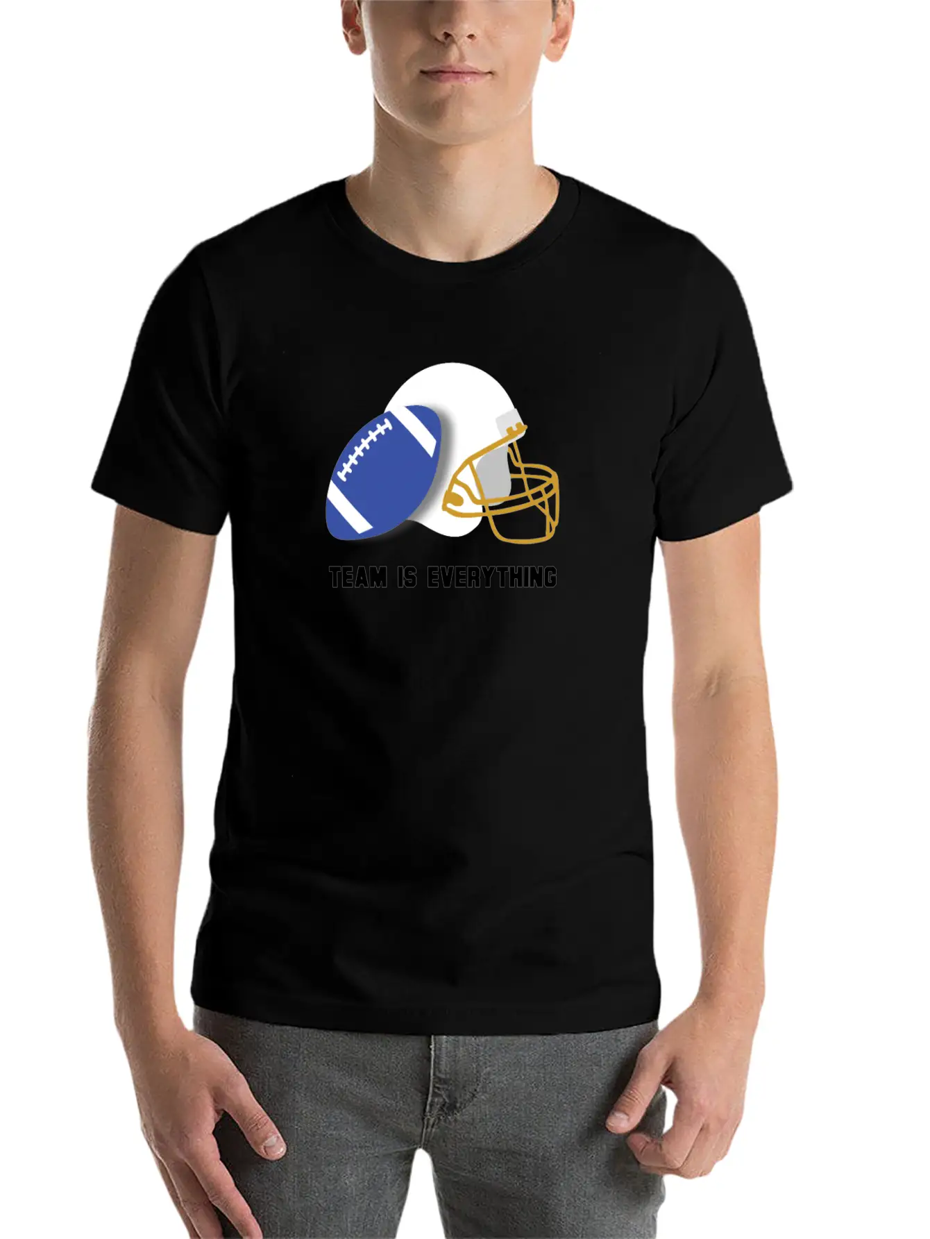 Team Is Everything Sport Training Timeless Short Sleeve Tee – Comfy And Minimalist Design