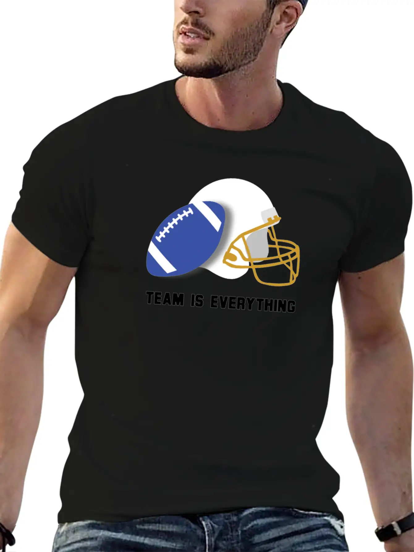 Team Is Everything Sport Training Timeless Short Sleeve Tee – Comfy And Minimalist Design