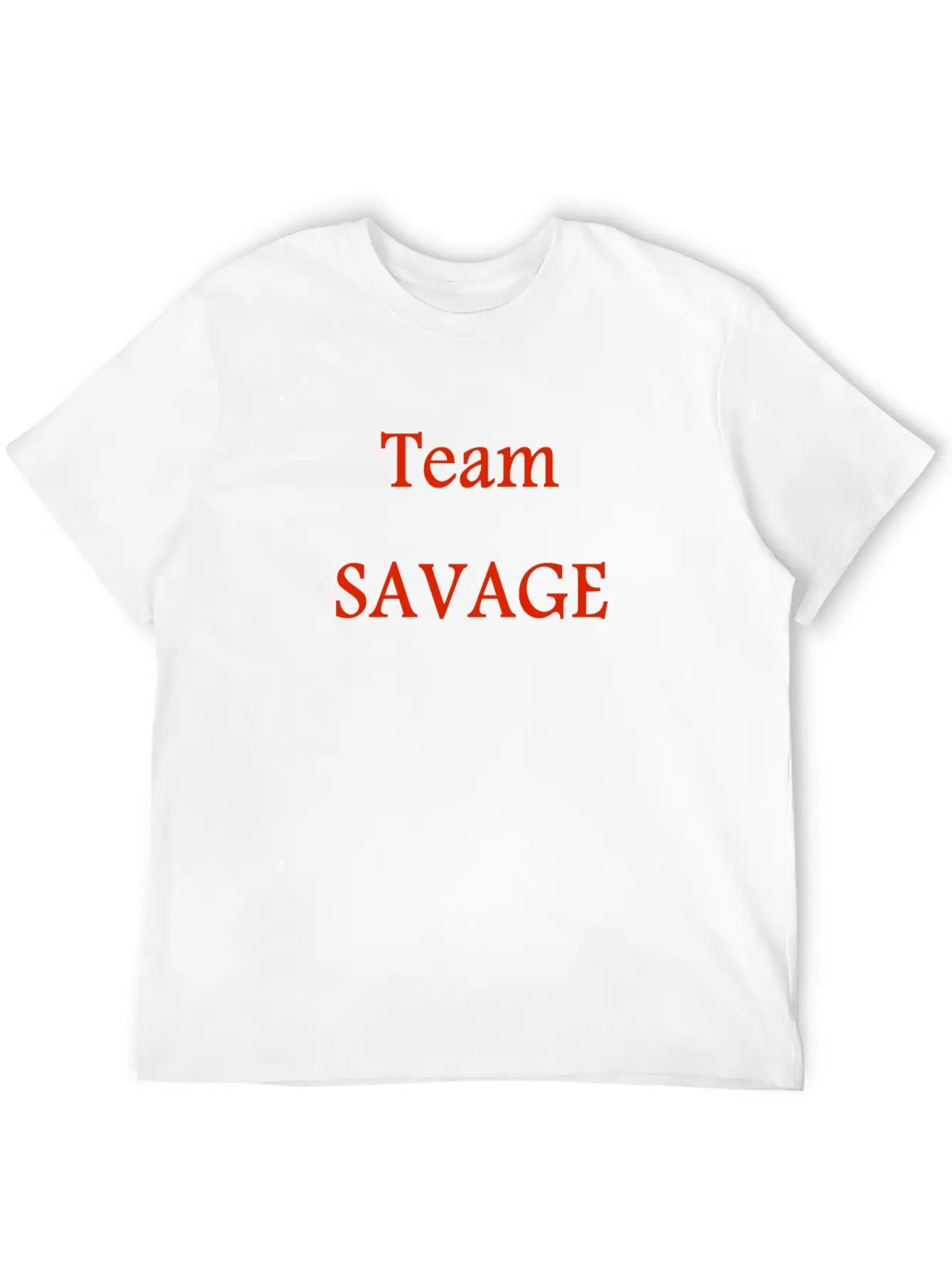 Team Savage T V.1 Timeless Short Sleeve Tee – Comfy And Minimalist Design