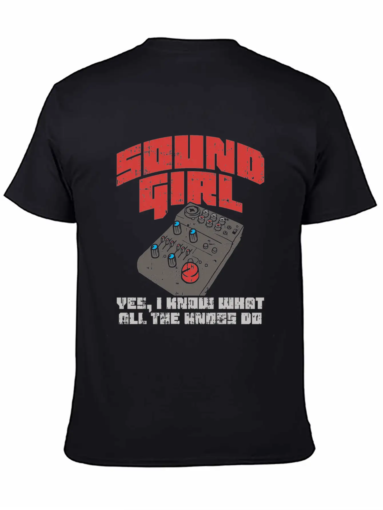 Techno Audio Engineer T Shirt Dj Woman Gift Idea Unisex Short Sleeve Soft Cotton T-Shirt – Casual Everyday Wear